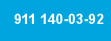 911 140-03-92 911 140-03-92
